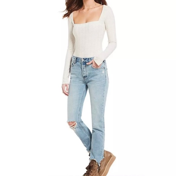 LAST 1 Large Free People Women Beside Me Bodysuit - Picture 13 of 16